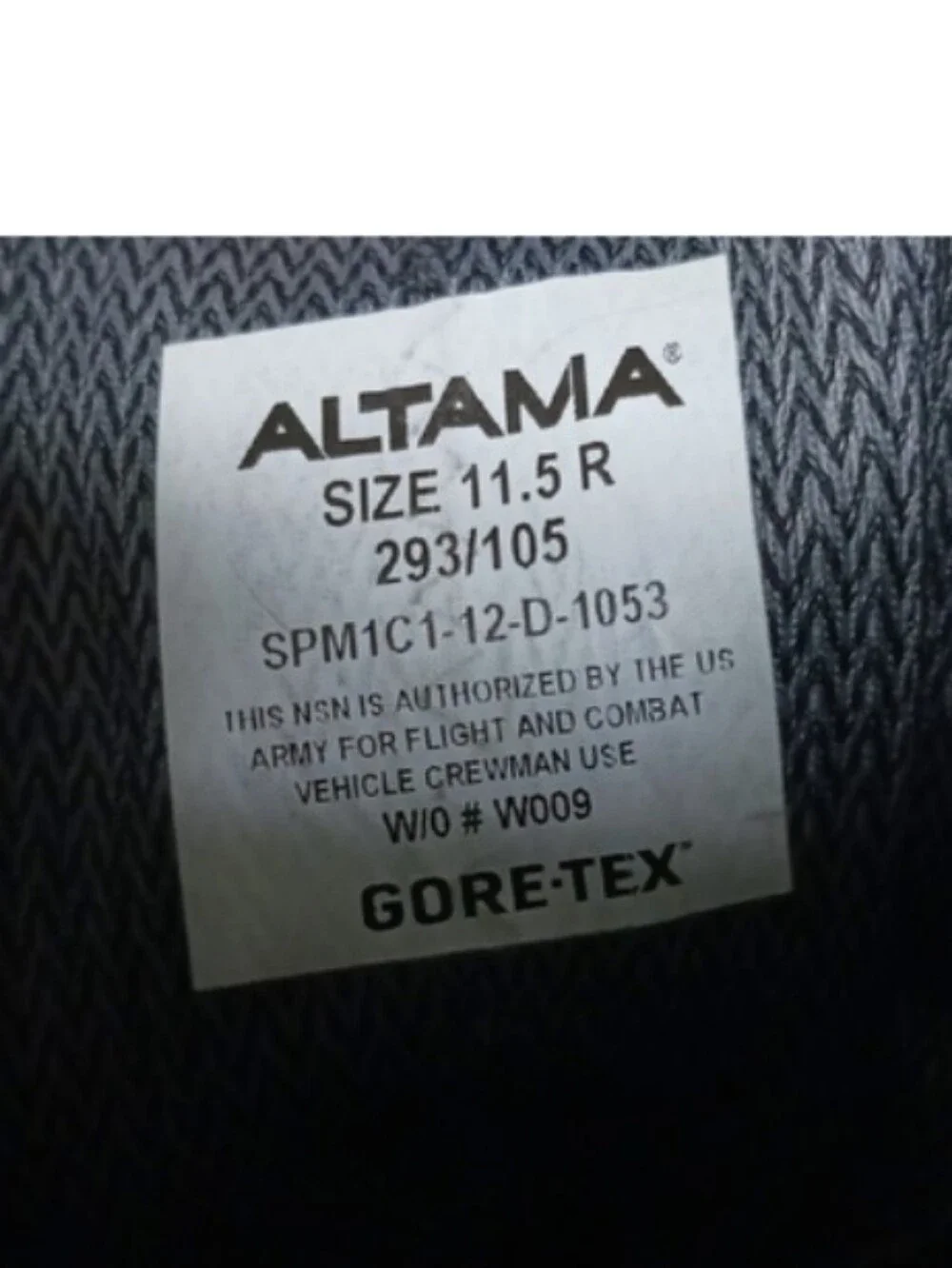 Altama Boots Men's 11.5 Tan Suede Lace-up Outdoor Combat Military Vibram Boots